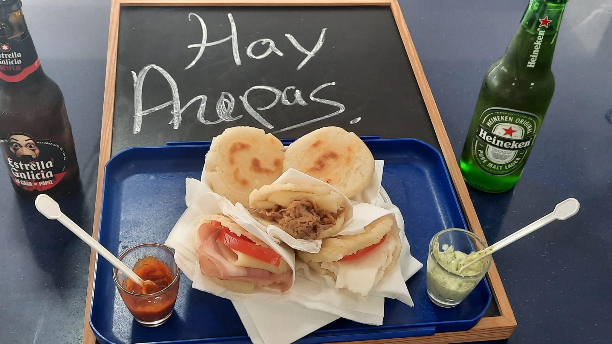 Comida de Ciber Café Punto Azul