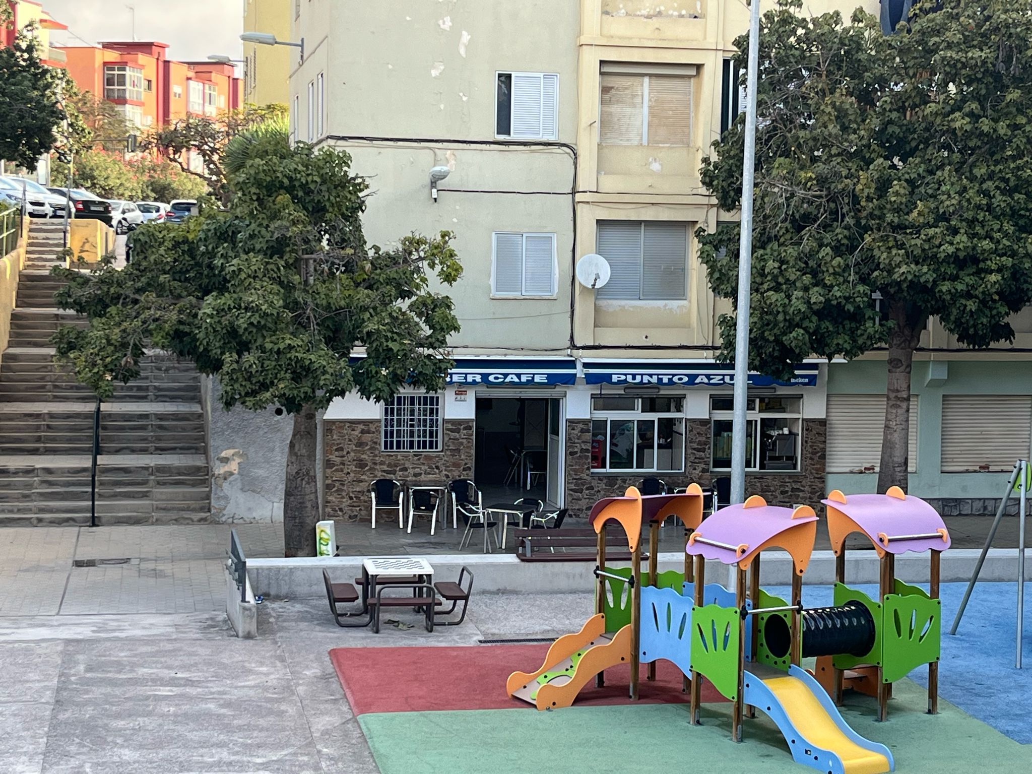 Exterior de Ciber Café Punto Azul, donde puedes celebrar eventos