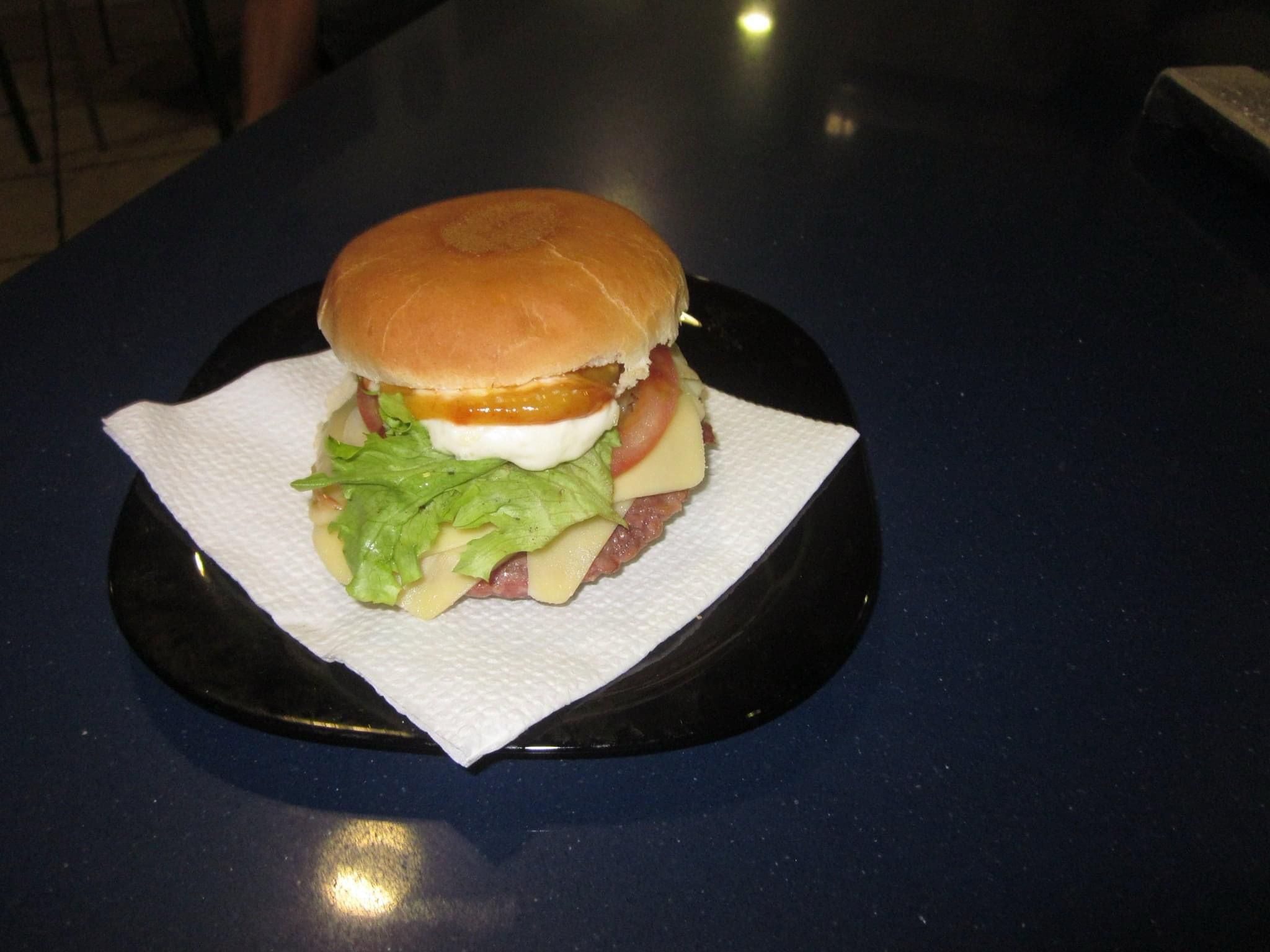 Comida de Ciber Café Punto Azul