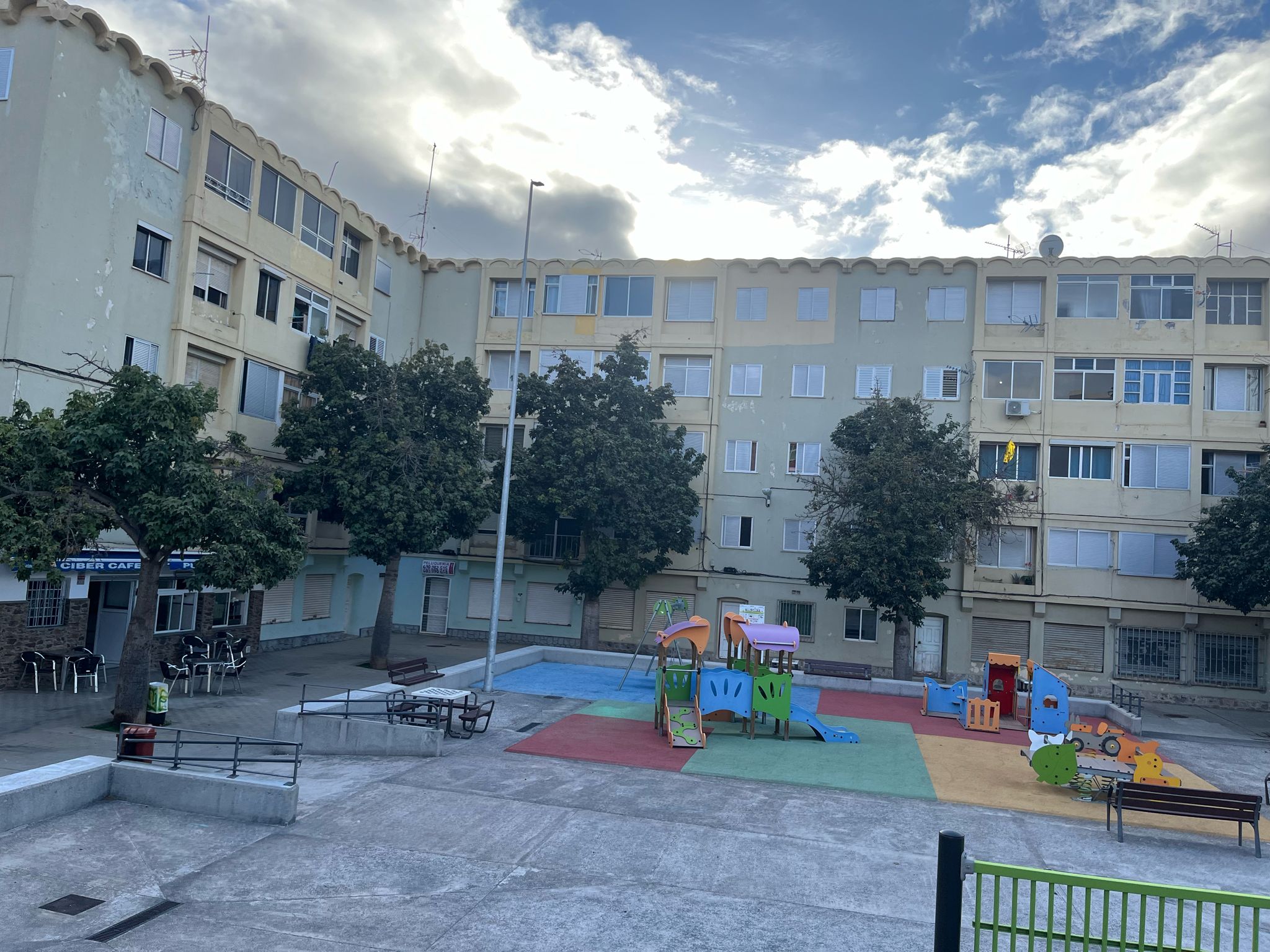 Exterior de Ciber Café Punto Azul