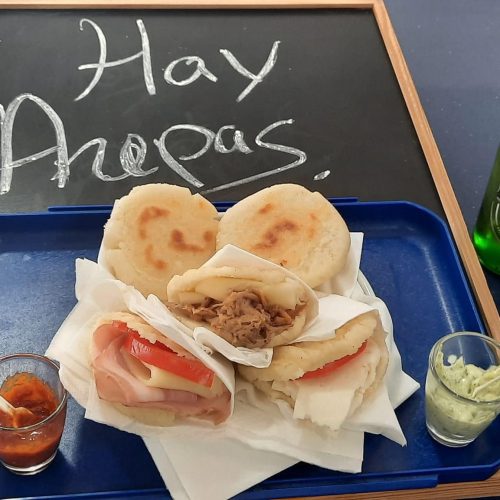 Comida de Ciber Café Punto Azul