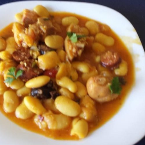 Comida de Ciber Café Punto Azul