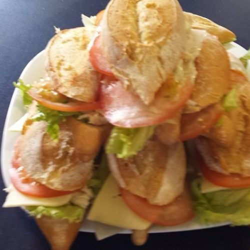 Comida de Ciber Café Punto Azul