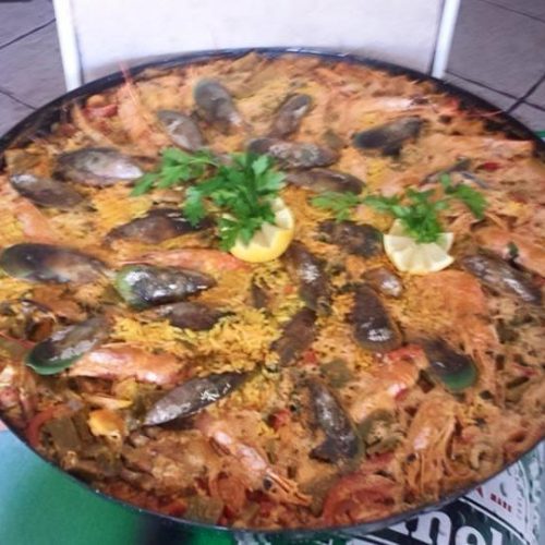 Comida de Ciber Café Punto Azul
